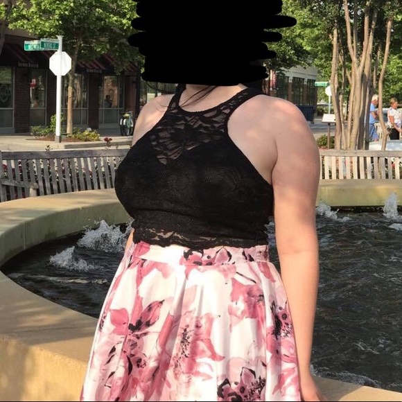2 piece prom dress - Picture 2 of 8